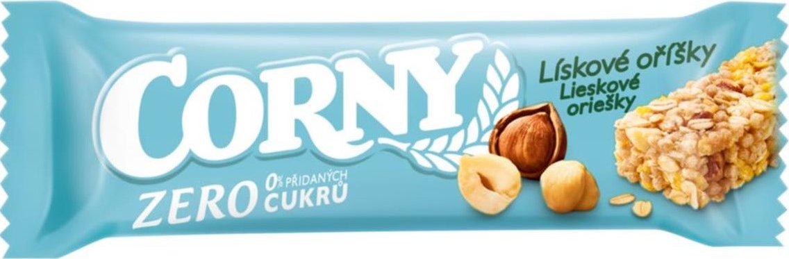 Corny Zero lískové oříšky 20 g - Zbozi.cz