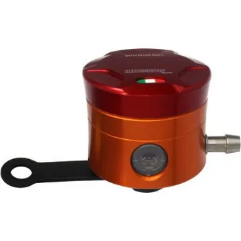 Nádobka na brzdovou kapalinu ACCOSSATO CNC-worked straight bracket included červená FU010O-R