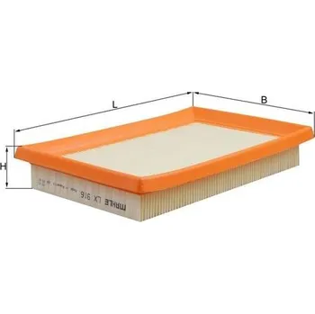 Vzduchový filtr Vzduchový filtr MAHLE LX 916