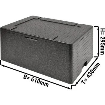 Lednice G.Gastro Univerzální thermobox - 42,8L - s víkem