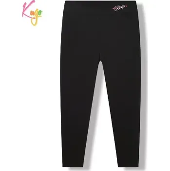 Dámské legíny Dámské funkční legíny Kugo JK8618, černé / růžový nápis