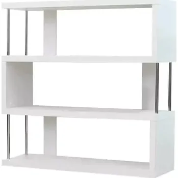 Obývací stěna Regál BENITO - bílý - SLEVA 3% s kodem radost25