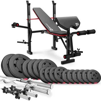 Hop-Sport Sada PREMIUM 75kg s lavicí HS-1055