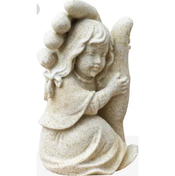Zahradní dekorace ZahradniDekorace zahradní sochy - Děvčátko v dlani, výška 12 cm, 0,5 kg
