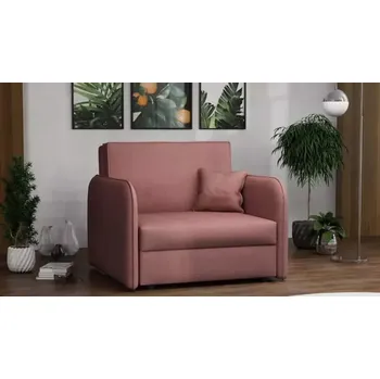 Křeslo Rozkládací křeslo Vivian Loft I Mono 235 růžová - SLEVA 3% s kodem radost25