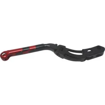 Brake lever ACCOSSATO aluminium, master cylinder červená LV003R-M-PRS-RST