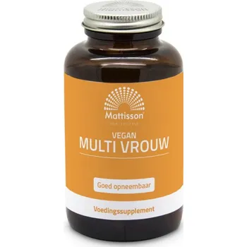 Doplněk stravy Mattisson Vegan Multi Female - 60 kapslí