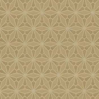 Tapeta Eijffinger Zlato-hnědá vliesová květinová tapeta na zeď, 340142, Gilded, Eijffinger, velikost 10 x 0,52 m