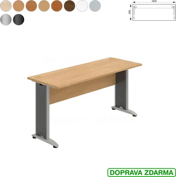 Psací stůl CE 1600 Hobis Cross - Stůl 160 x 60