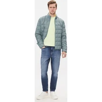 Pánská větrovka Calvin Klein Jeans Vatovaná bunda J30J324981 Tmavomodrá Regular Fit M