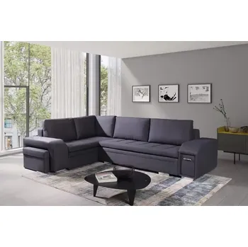 Sedací souprava Sedací souprava Alana L tm.šedá - doprava zdarma - SLEVA 3% s kodem radost25