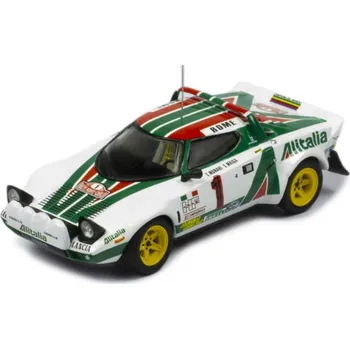 autíčko Lancia Stratos HF - Rallye Monte Carlo 1977 #1 Munari - Maiga 1:43 IXO