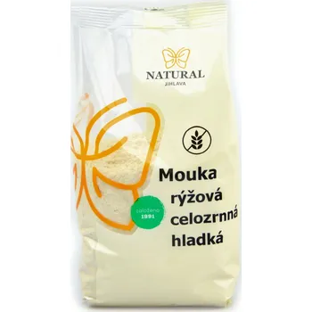 Mouka Natural Jihlava Rýžová hladká celozrnná 500 g