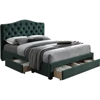 Postel Postel KESADA 160x200 smaragdová - doprava zdarma - SLEVA 3% s kodem radost25