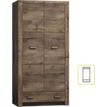 Obývací stěna Skříň INFINITY 01 jasan tmavý - SLEVA 3% s kodem radost25