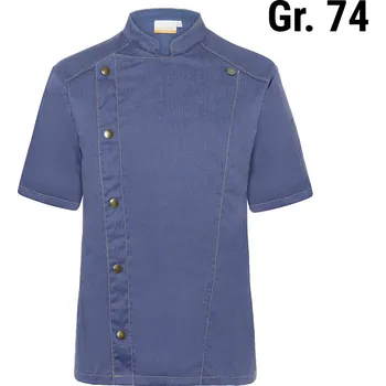 Gastro oděv G.Gastro KARLOWSKY | Rondon s krátkým rukávem v džínovém stylu - vintage modrá - velikost: 74