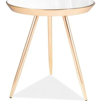 Konferenční stolek Casarredo Konferenční stolek BORA C zlatá/zrcadlo