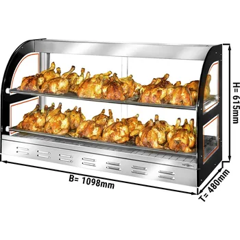 Vinotéka G.Gastro Výstavní pult pro kuřata