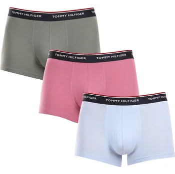 Boxerky 3PACK pánské boxerky Tommy Hilfiger vícebarevné (1U87903842 0XV) XXL 1U87903842 0XV Možnost vrácení zboží ZDARMA do 120 dnů!