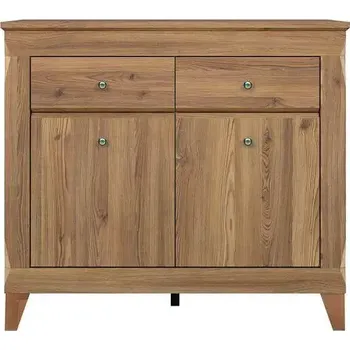 Obývací stěna Komoda Bergen KOM2D2S - Modřín sibiu zlatý - SLEVA 3% s kodem radost25