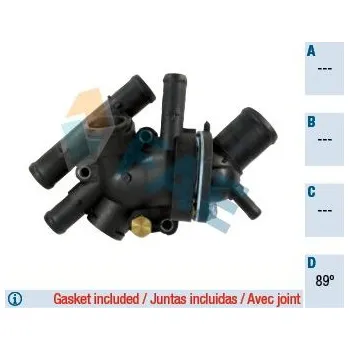Těsnění motoru Termostat, chladivo FAE 5322789