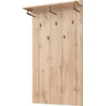 Věšákový panel MORATIZ 80 - dub wotan - SLEVA 3% s kodem radost25