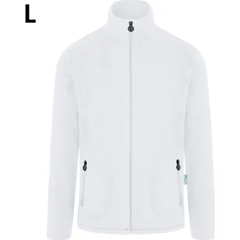 Pánská casual bunda G.Gastro KARLOWSKY | Pánská pracovní fleecová bunda Warm-Up - bílá - velikost: L