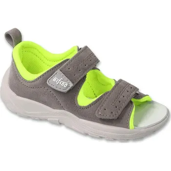 Dětská sportovní obuv 721P006 - FLY chlapecké sandálky Befado šedé Velikost: 23