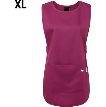 Kuchyňská zástěra G.Gastro KARLOWSKY | Šatová zástěra Essential - fuchsiová - velikost: XL