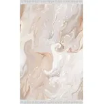 Koberec RENOX TYP 2, 80x150 - béžová / krémová / bílá / vzor - SLEVA 3% s kodem radost25