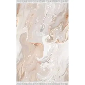 Koberec Koberec RENOX TYP 2, 80x150 - béžová / krémová / bílá / vzor - SLEVA 3% s kodem radost25