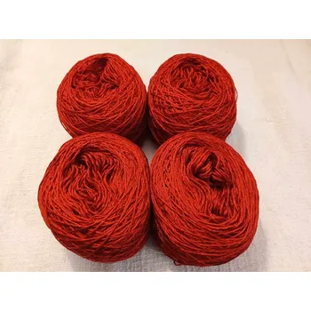 Příze Sada Shappe hedvábí 4x300m Červené (Shappe hedvábí Red)