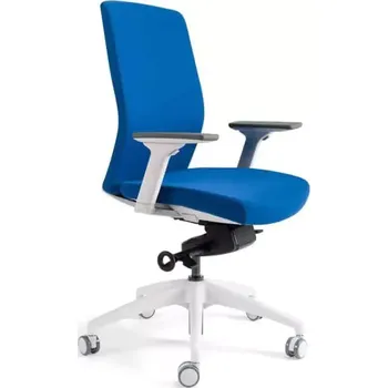 Kancelářská židle J2 WHITE BP - tmavě modrá 211 - SLEVA 3% s kodem radost25