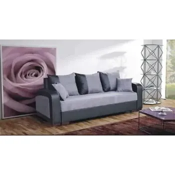 Pohovka Pohovka Zara - šedá/EKO černá - doprava zdarma - SLEVA 3% s kodem radost25