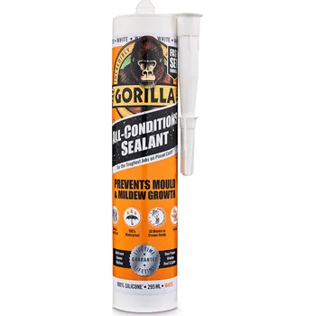 Tmel Gorilla Glue Gorilla White All Condition Sealant 295ml, tmel bílý