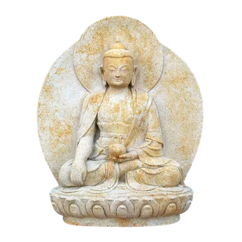 Zahradní dekorace ZahradniDekorace zahradní sochy - Buddha - reliéf, výška 35 cm, 4,1 kg