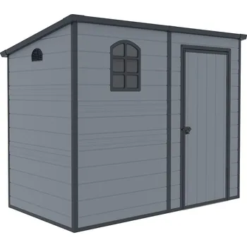 Zahradní domek Lanit Plast Verdal 85 LG4022 2,36 x 1,3 x 1,94 m šedý