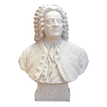 Zahradní dekorace ZahradniDekorace zahradní sochy - Händel, výška 24 cm, 2,5 kg