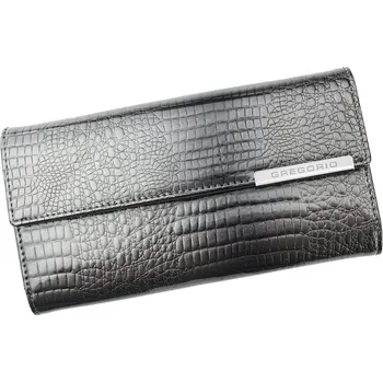 Dámská kožená peněženka Gregorio šedá KZ2218456