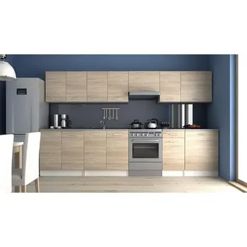 Kuchyňská linka Luigi 260/320 dub sonoma - doprava zdarma - SLEVA 3% s kodem radost25