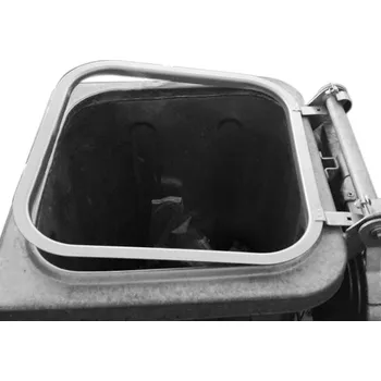 Popelnice Držák na odpadkové pytle, pro zinkované ocelové popelnice s objemem 120 až 140 litrů