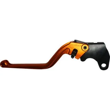 Spojková páčka ACCOSSATO fixed CNC-worked aluminium, orange ESB055O