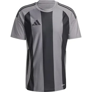 Pánské tričko Pánské Tričko s krátkým rukávem ADIDAS STRIPED 24 JSY IW2145 – Šedá M