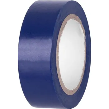 Izolační páska Páska izolační modrá E180BLU, 19mm, 10m, PVC