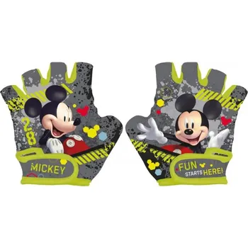 Cyklistické rukavice SEVEN Cyklo rukavice Mickey grey 70% polyester, 30% elastan, UNI 5 odpovídá 3 - 9 let