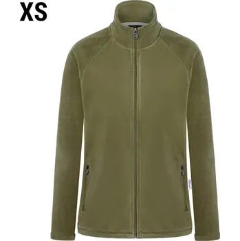 G.Gastro KARLOWSKY | Dámská fleecová bunda Warm-Up - mechově zelená - velikost: XS