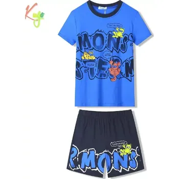 Chlapecké pyžamo Chlapecké letní pyžamo Kugo WT7315, modré