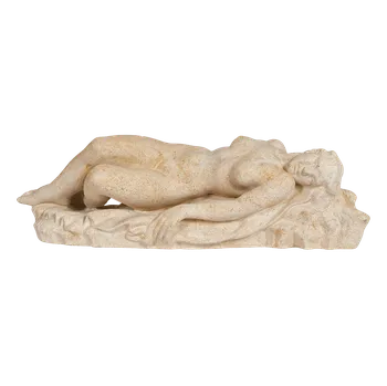 Zahradní dekorace ZahradniDekorace Ležící žena na zádech, výška 21 cm, 30 kg socha 21 cm