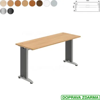 Psací stůl FE 1600 Hobis Flex - Stůl 160 x 60