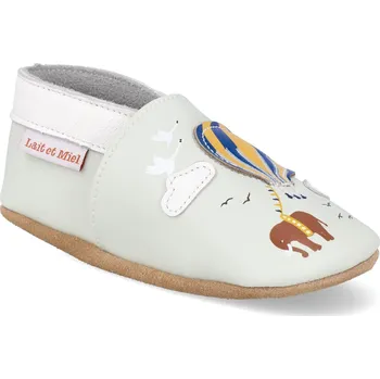 Barefoot capáčky Lait et Miel - Montgolfière balón Velikost: 18-24M